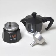 Bialetti Moka Express Moka Lovers Collection Black